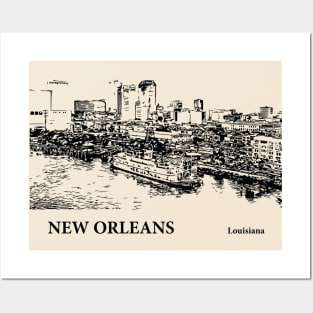 New Orleans - Louisiana Posters and Art